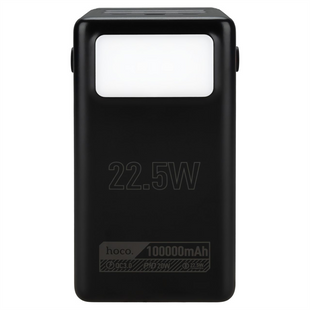 PowerBank 100000 mAh Hoco DB03 Endure 22.5W Чорний (Black) 129541 фото