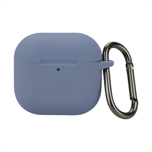 Чохол для навушників AirPods 4/5 Silicone Case ФІолетовий (Lavender Grey) 139379 фото