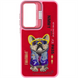 Чохол накладка для Xiaomi Redmi 13C / Poco C65 Friends TPU+PC Рожева (Pink dog) 221817 фото 2