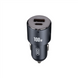 Автомобільний зарядний пристрій XO CC47 Shared USB-A/USB-C QC&PD3.0 100W 3A Чорний (Black) 142035 фото 2