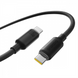 USB кабель Baseus Foamed Silicone Fast Charging Data Type-C to Type-C 100W (2m) Чорний (Black) 247743 фото 3