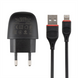 Зарядний пристрій Borofone BA49A 2.1A + кабель Lightning Чорний (Black) 97970 фото 1