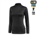 Термосорочка M-Tac фліс Delta Level 2 Lady Чорна (Black) (XS) 233914 фото 1