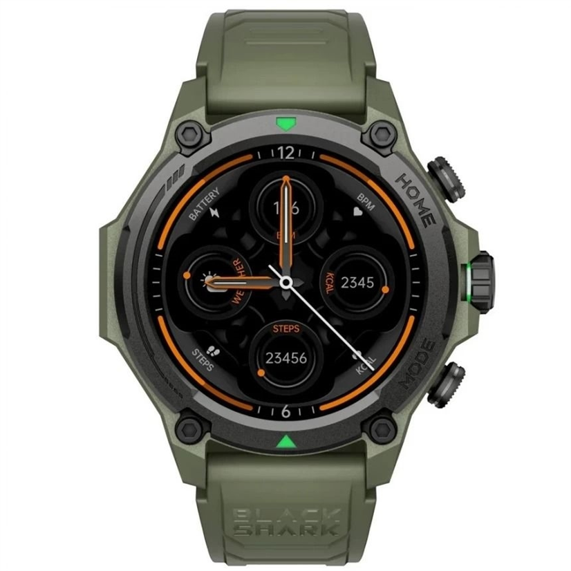 Смарт-годинник Black Shark GS3 Зелений (Green) 204324 фото