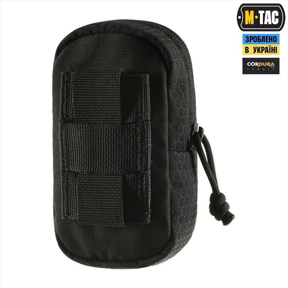Підсумок M-Tac утилітарний плечовий Elite Hex Чорний (Black) 223917 фото