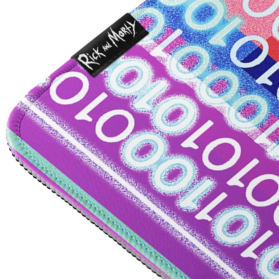 Килимок для миші Rick and Morty Glitched (FWBMPRIMOR24003XL) Синій (Blue) 259442 фото