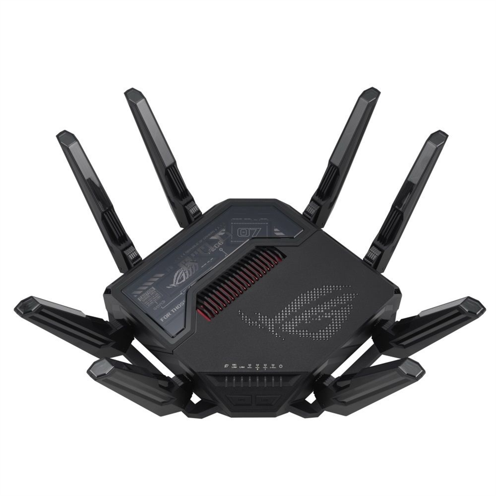 Wi-Fi роутер Asus ROG Rapture GT-BE98 Чорний (Black) 185391 фото