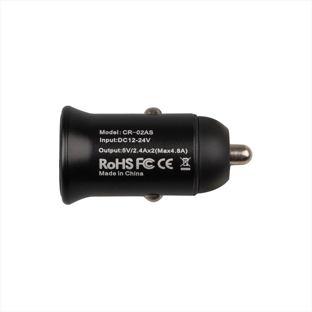 Автомобільний зарядний пристрій Proove Kely Car Charger 2USB 2.4A Чорний (Black) 102648 фото