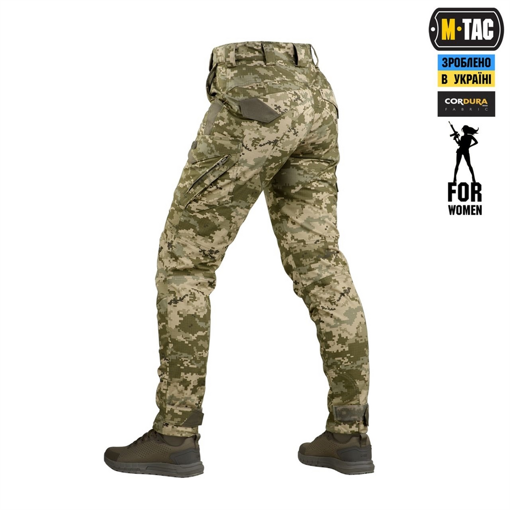 Штани M-Tac Aggressor Lady ріп-стоп MM14 Зелені (Multicam) (34/30) 237549 фото