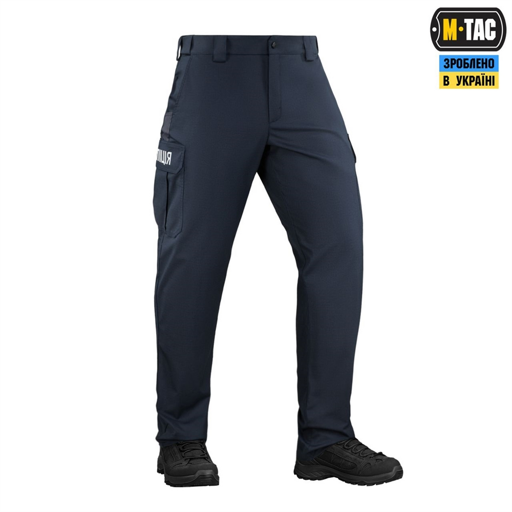 Штани M-Tac Police Flex Rip-Stop Сині (Dark Navy Blue) (34/34) 238891 фото