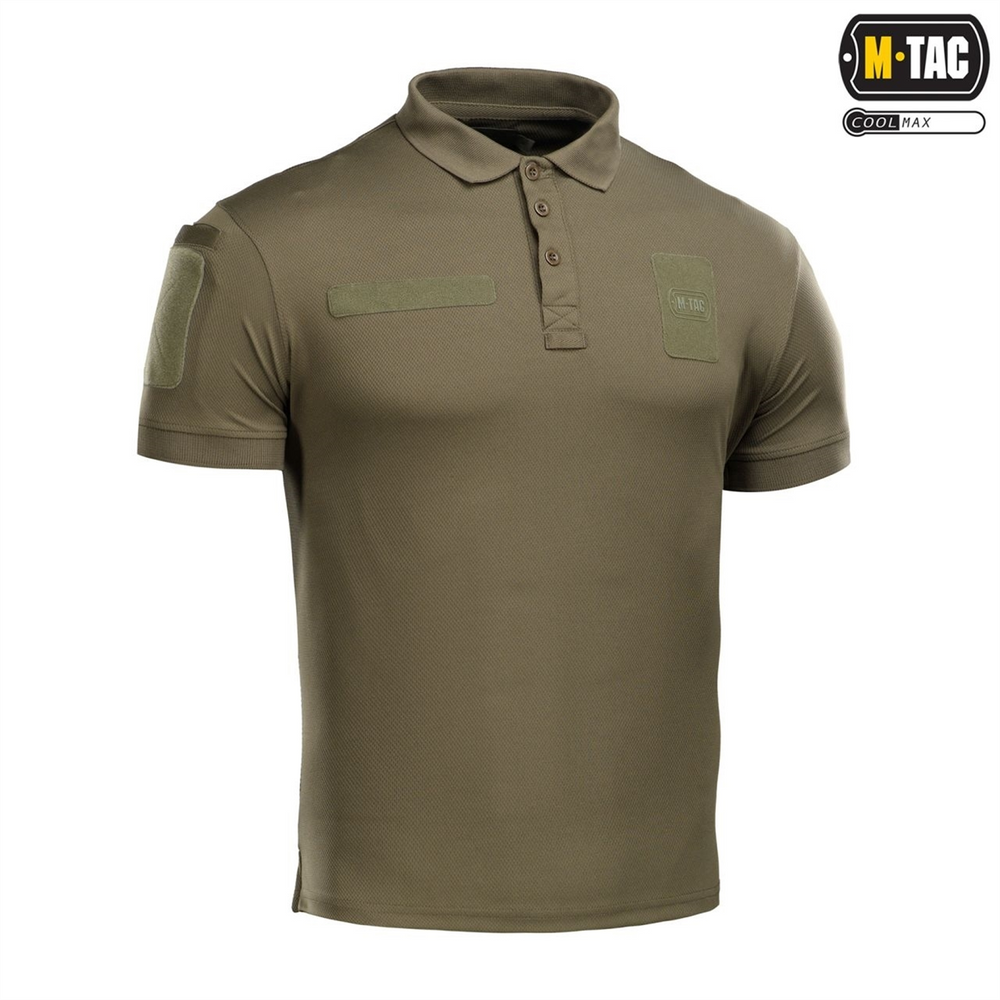 Поло M-Tac Elite Tactical Coolmax Зелене (Olive) (3XL) 232182 фото