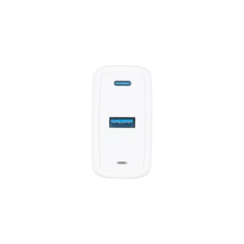 Зарядний пристрій Proove Silicone Power 45W (USB-C + USB) Білий (White) 120877 фото