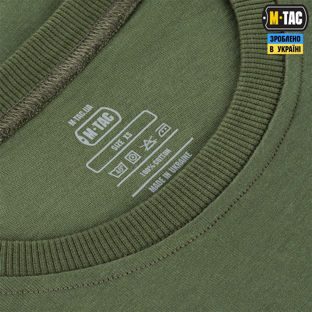 Футболка M-Tac Cotton Hard Oversize M Зелена (Army Olive) 220902 фото