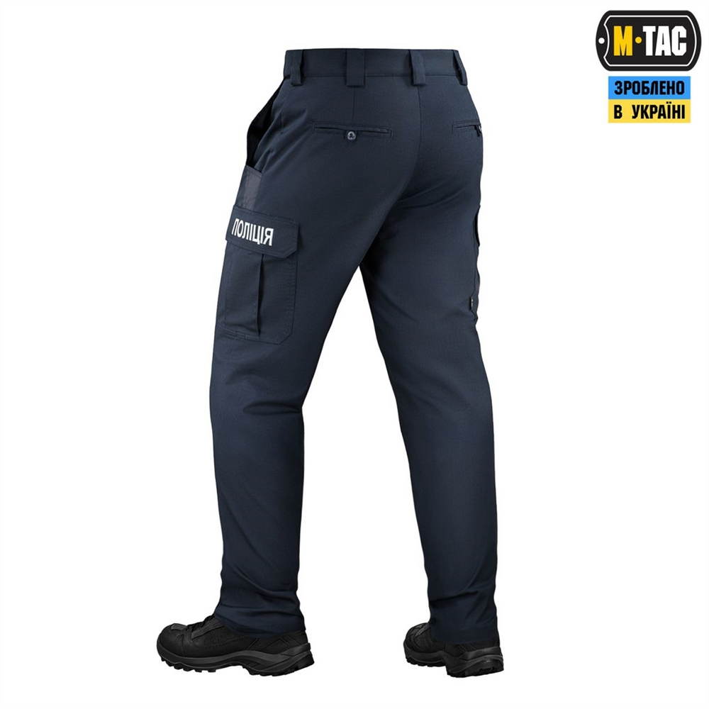 Штани M-Tac Police Flex Rip-Stop Сині (Dark Navy Blue) (34/34) 238891 фото