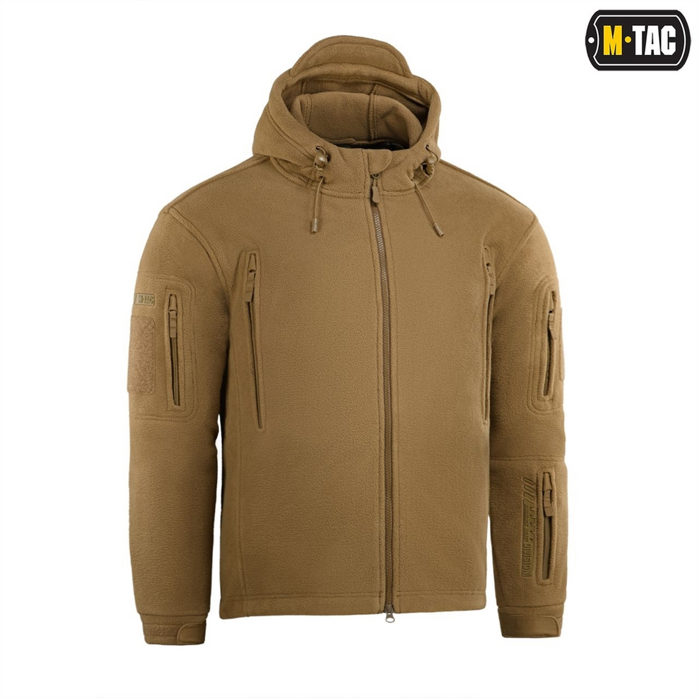 Куртка флісова M-Tac Windblock Division Gen.II Коричнева (Coyote Brown) (3XL) 230517 фото