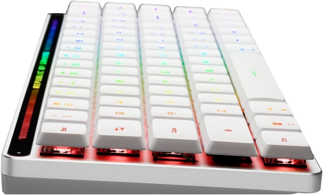 Клавіатура бездротова Asus ROG Falchion RGB WL BT Біла (White) 196079 фото