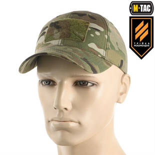 Бейсболка M-Tac Elite NYCO Extreme S/M (40594008-S/M) Чорна (Multicam Black) 217534 фото