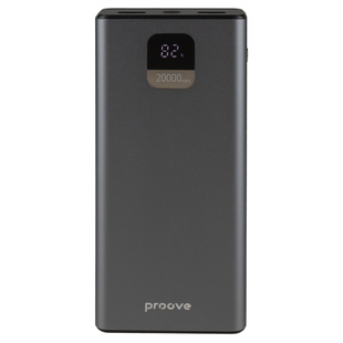 PowerBank 20000 mAh Proove Guardian 22.5W Сірий (Metal Grey) 120408 фото