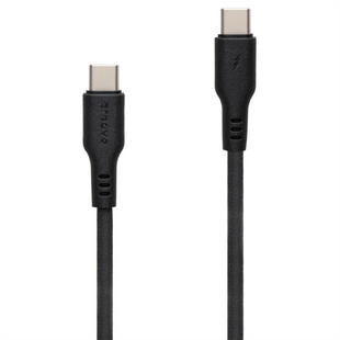 USB кабель Proove Rebirth Type-C to Type-C 60W 1м Чорний (Black) 139143 фото