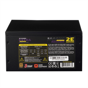 Блок живлення 2E Gaming Extra Power Pro 80+ Gold 1000W Чорний (Black) 208754 фото