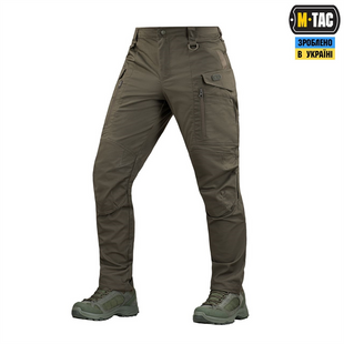Штани M-Tac Conquistador Gen І Flex Зелені (Dark Olive) (42/32) 238365 фото