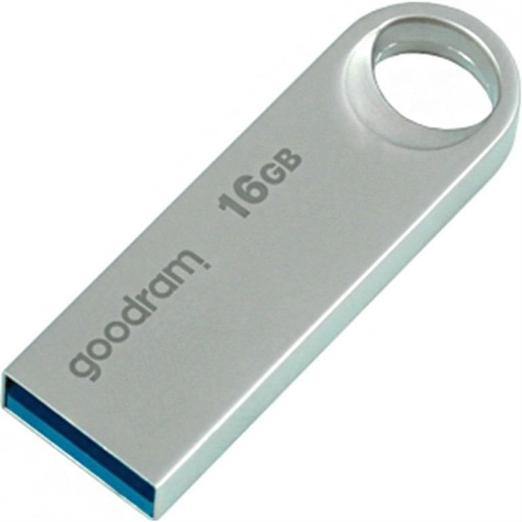 USB Флеш 16Gb Goodram UNO3 (USB 3.2) Срібна (Silver) 146149 фото