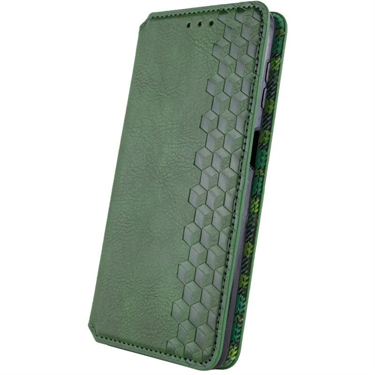 Чохол кейс для Samsung A16 4G/5G GETMAN Cubic (PU) Зелений (Green) 205585 фото