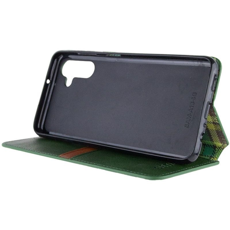 Чохол кейс для Samsung A16 4G/5G GETMAN Cubic (PU) Зелений (Green) 205585 фото