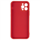 Чохол накладка для iPhone 12 Pro Silicone Mag Cover case Червона (Red) 113899 фото 4