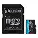 Карта пам`яті MicroSD Kingston Canvas Go Plus 256Gb UHS-I/U3 Class 10 R200/W160MB/s + адаптер 145598 фото 2