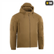 Куртка флісова M-Tac Windblock Division Gen.II Коричнева (Coyote Brown) (3XL) 230517 фото 7