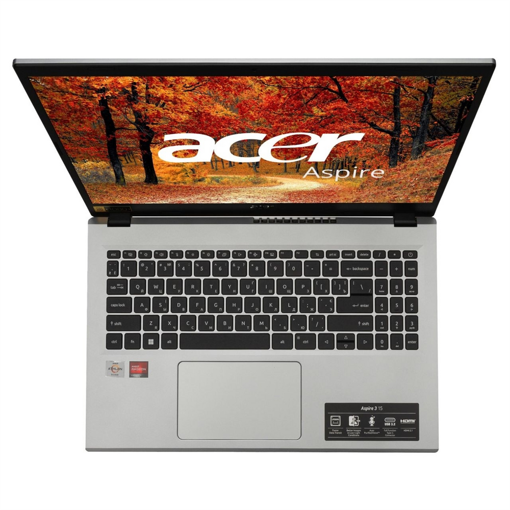Ноутбук Acer Aspire 3 A315-24P-R2VU (NX.KDEEU.019) Срібний (Silver) 131970 фото