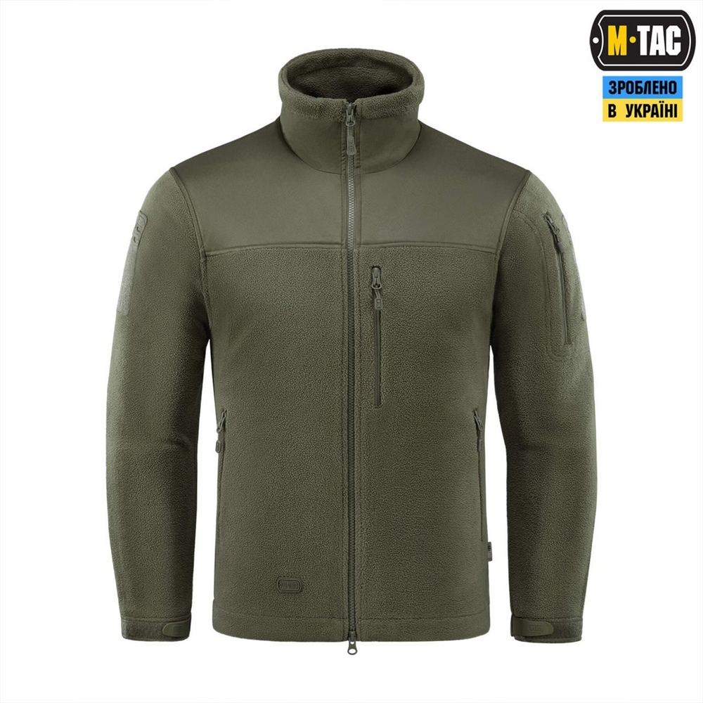 Куртка M-Tac Alpha Microfleece Gen.II Зелена (Army Olive) (XS) 229486 фото
