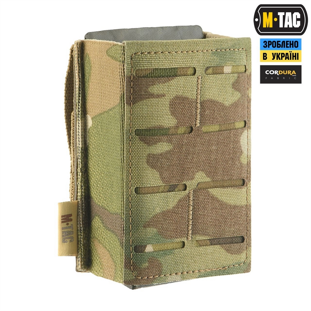 Підсумок M-Tac для магазина еластичний (10 см) Laser Cut Зелений (Multicam) 220211 фото