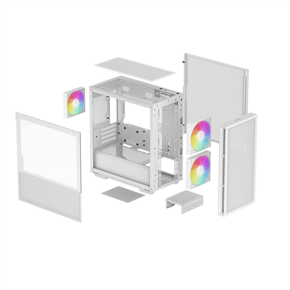 Корпус DeepCool CH360 (R-CH360-WHAPE3-G-1) Білий (White) 207667 фото