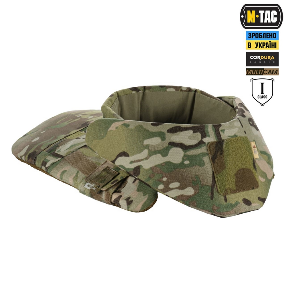 Горжет M-Tac з балістичними пакетами 1 клас захисту Elite Gen.II Зелений (Multicam) 224776 фото