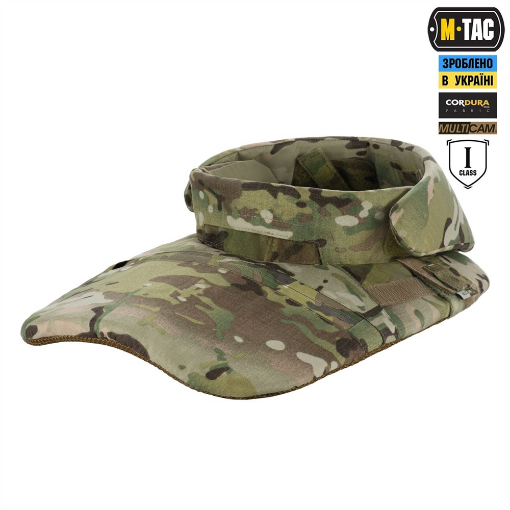 Горжет M-Tac з балістичними пакетами 1 клас захисту Elite Gen.II Зелений (Multicam) 224776 фото