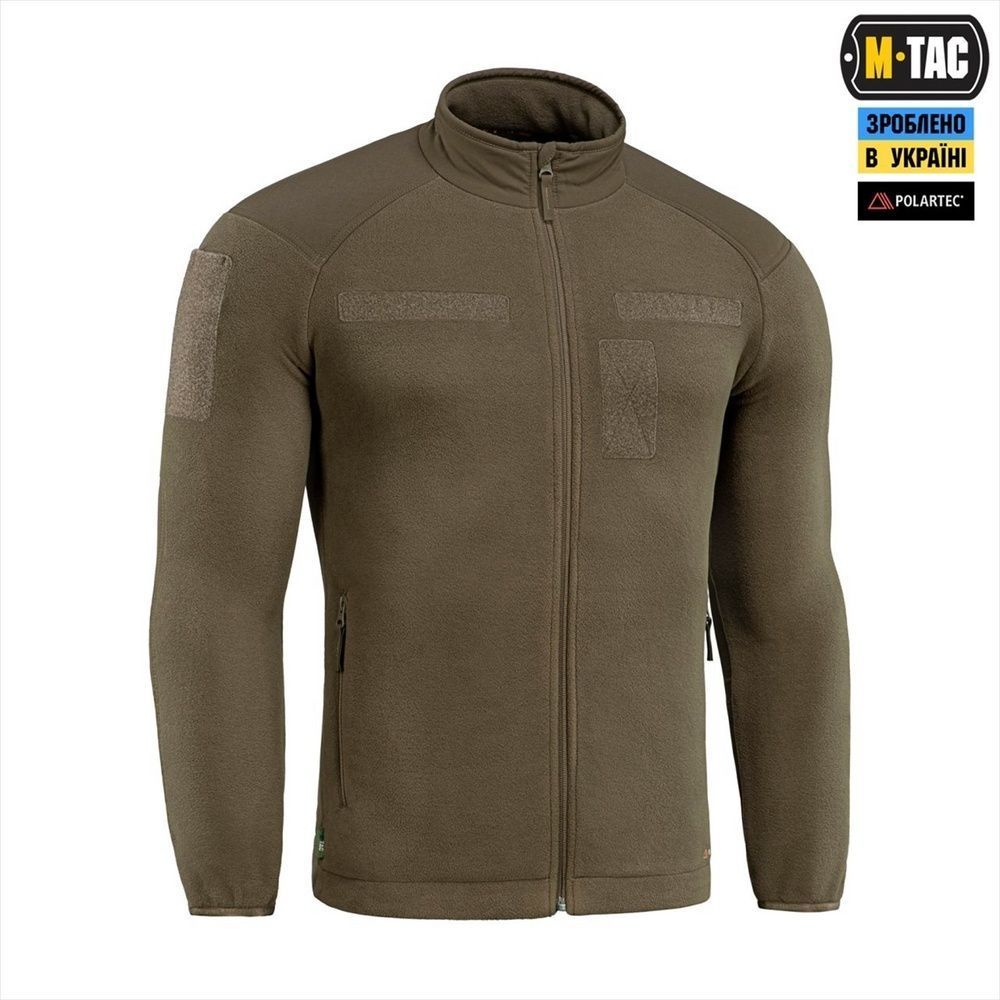Куртка M-Tac Combat Fleece Polartec Jacket Зелена (Dark Olive) (M/R) 229694 фото