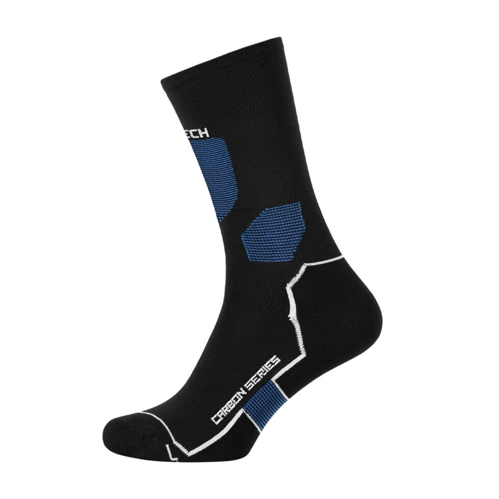 Шкарпетки X Tech Carbon XT12 43/46 Чорні Сині (Black Blue) 222073 фото