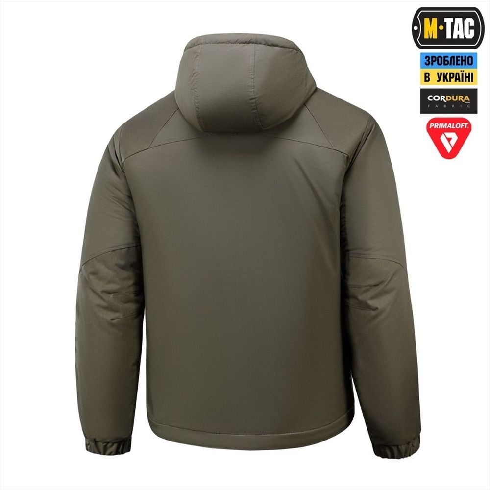 Куртка зимова M-Tac Alpha Basic Primaloft Зелена (Dark Olive) (L/R) 230188 фото