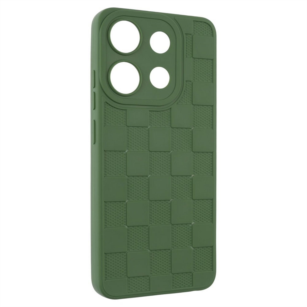 Чохол накладка для TECNO Spark GO 2023/POP 7 Chess Case Зелена (Green) 110938 фото