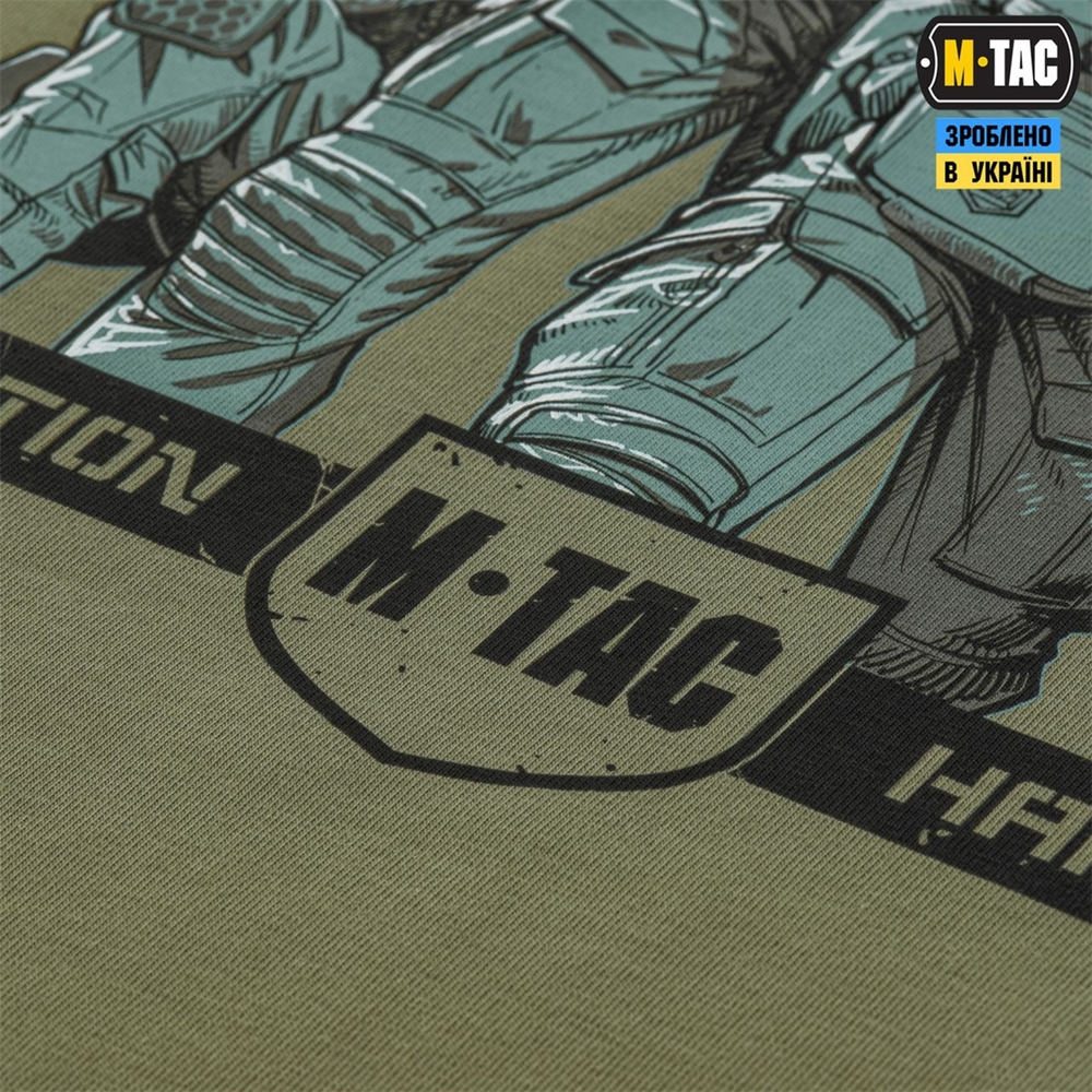 Футболка M-Tac Freedom XL Зелена (Light Olive) 220924 фото
