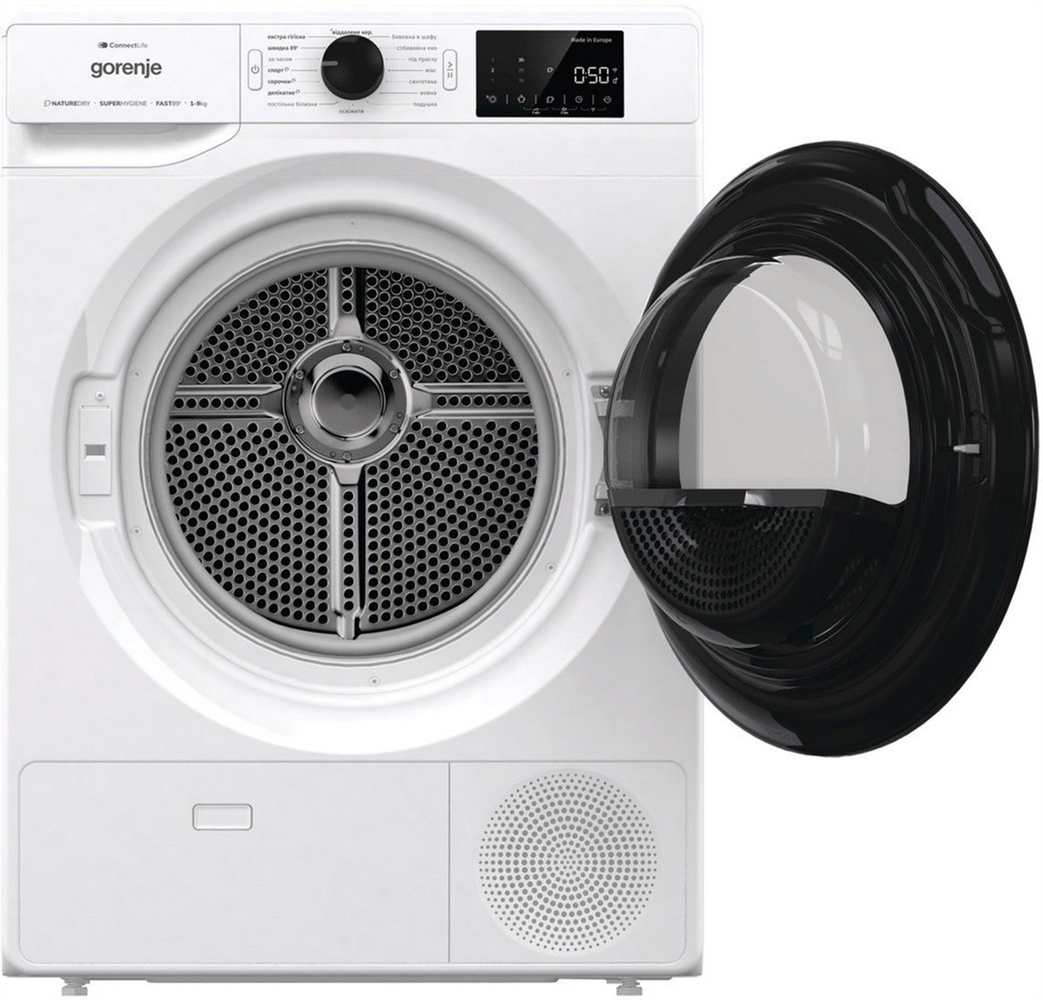 Сушильна машина Gorenje DPNE92GNLWIFI/UA Біла (White) 197717 фото