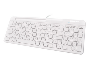 Клавіатура Maxxter KB-01W-UA Біла (White) 165497 фото