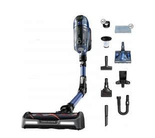 Пилосос акумуляторний Rowenta XForce Flex 14.60 Auto Aqua RH99C0WO Чорний Синій (Black Blue) 152237 фото