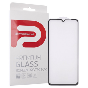 Захисне скло для ZTE Blade A53/A53 Pro ArmorStandart 3D Чорне (Black) 114461 фото