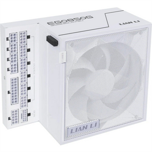 Блок живлення Lian Li EDGE850, 80 Plus Gold, White, EU Cord (G9P.EG0850G.W000.EU) Білий (White) 209745 фото