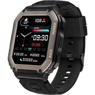 Смарт-годинник Gelius Pro GP-SW007 Tactical Navy IP67 Чорний (Black) 109130 фото