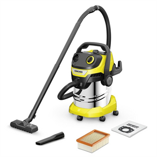 Пилосос Karcher WD WD 5 S V-25/5/22 (1.628-350.0) Жовтий Ччорний (Yellow Black) 198734 фото