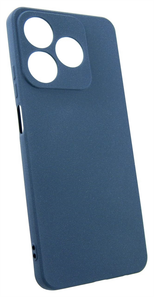 Чохол накладка для Realme C63 Dengos Carbon Синя (Blue) 177685 фото